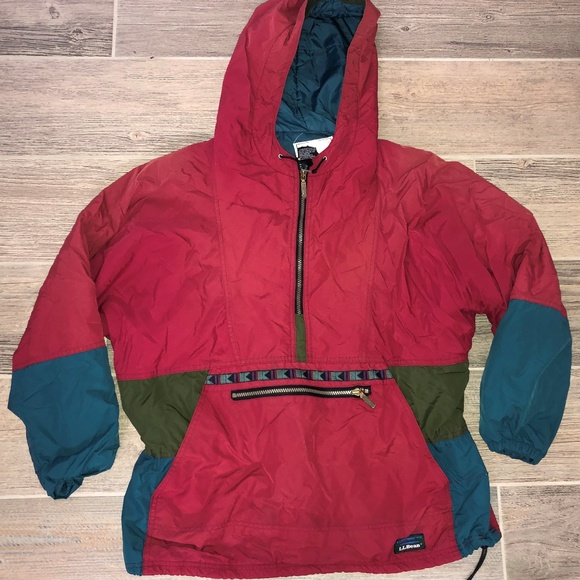 ll bean aztec windbreaker